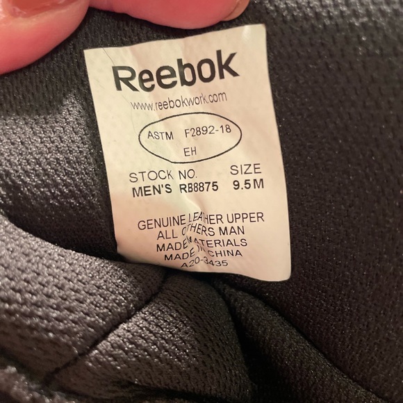 Reebok 8" Rapid Response Side Zip Tactical Boots - Picture 3 of 7